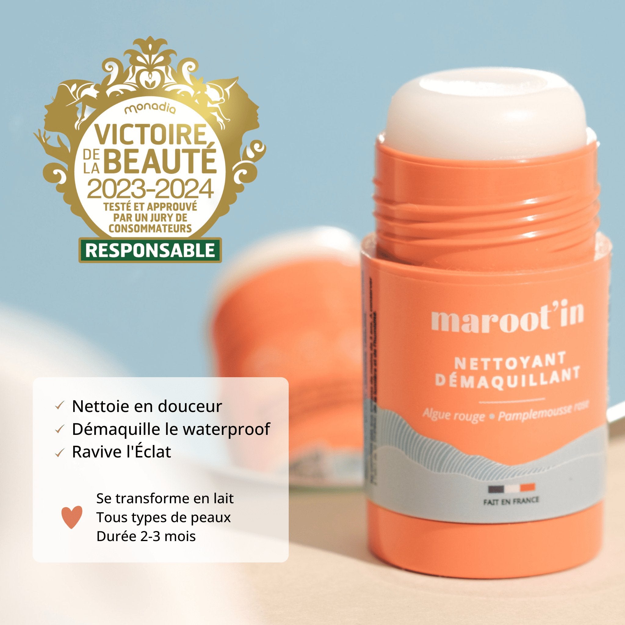 Nettoyant - démaquillant - maroot - in