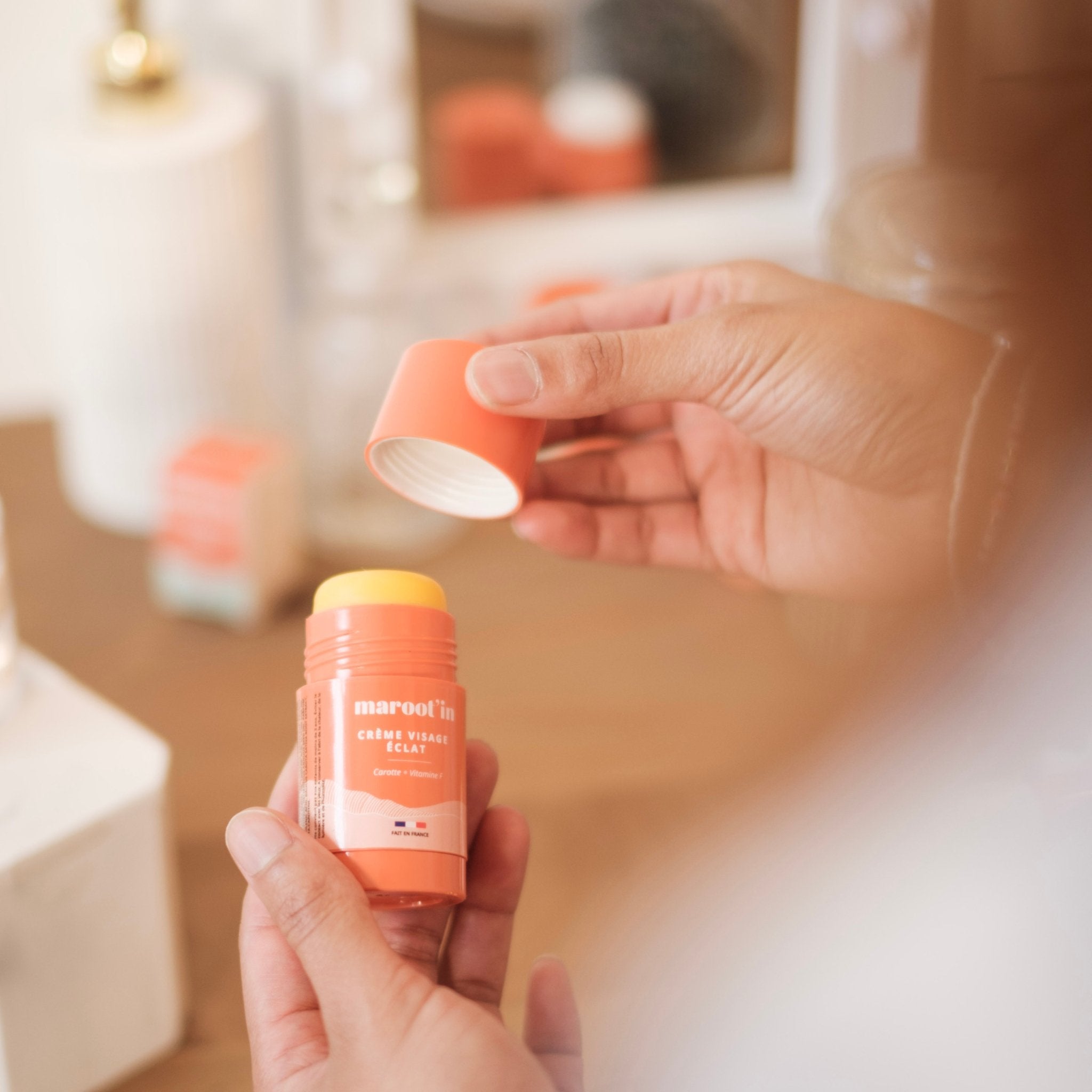 Crème visage éclat - maroot-in